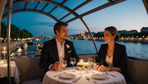 Dîner sur un bateau mouche : une expérience romantique à paris